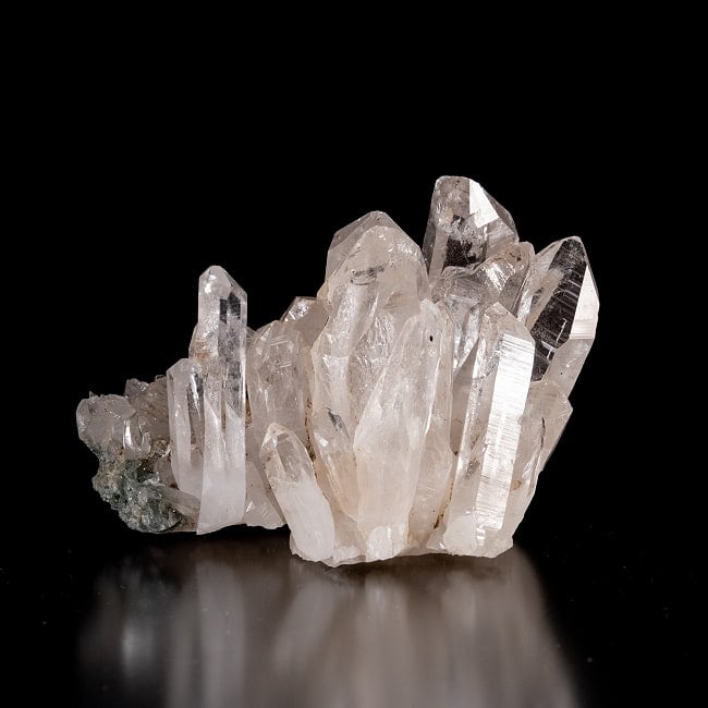 【一点物】 ヒマラヤ水晶原石 【208g】クラスター・透明・レシーバー・バーコード・レインボー 2 - 別角度からの写真です