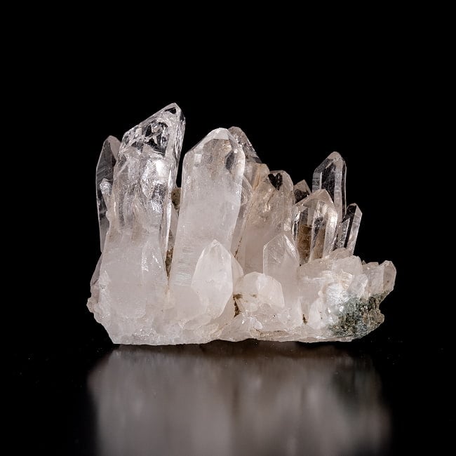 【一点物】 ヒマラヤ水晶原石 【208g】クラスター・透明・レシーバー・バーコード・レインボー 4 - 別角度からの写真です