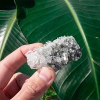 【一点物】 ヒマラヤ水晶原石 【 39g】透明度・クラスター・タビー・バーコード