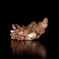 【一点物】 ヒマラヤ水晶原石 【 37.5g】ルチル・クラスター・透明度・褐色の画像