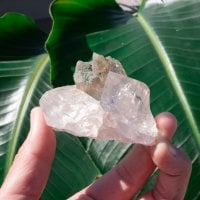 【一点物】 ヒマラヤ水晶原石 【 158g】ルチル・透明度・セルフヒールド・クローライト・タビー・バーコード・レインボー