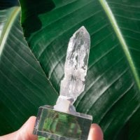 【一点物】 ヒマラヤ水晶原石 【 18g】透明度・マイカ・雲母・バーコード