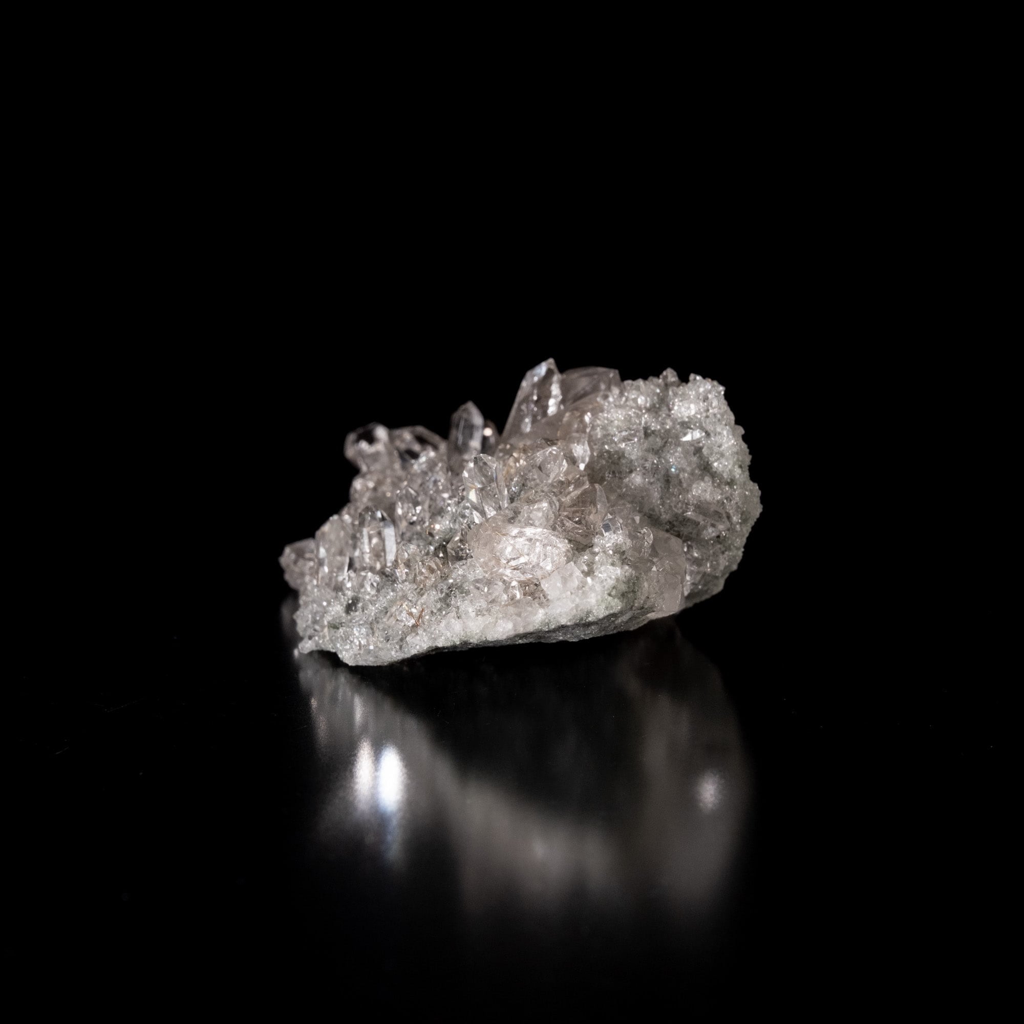 【一点物】 ヒマラヤ水晶原石 【 83g】ルチル・透明度・クラスター・タビー・バーコード 2 - 別角度からの写真です