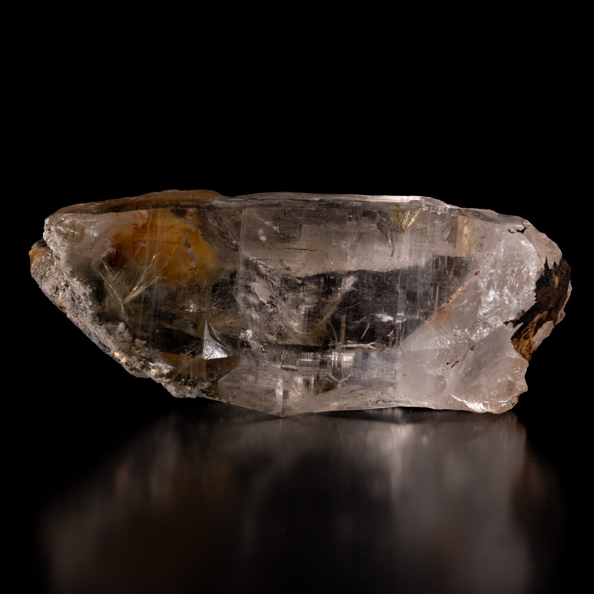 【一点物】 ヒマラヤ水晶原石 【 241g】ルチル・透明度・ガーデン・バーコード・セルフヒールド 2 - ヒマラヤで採れた美しい水晶です