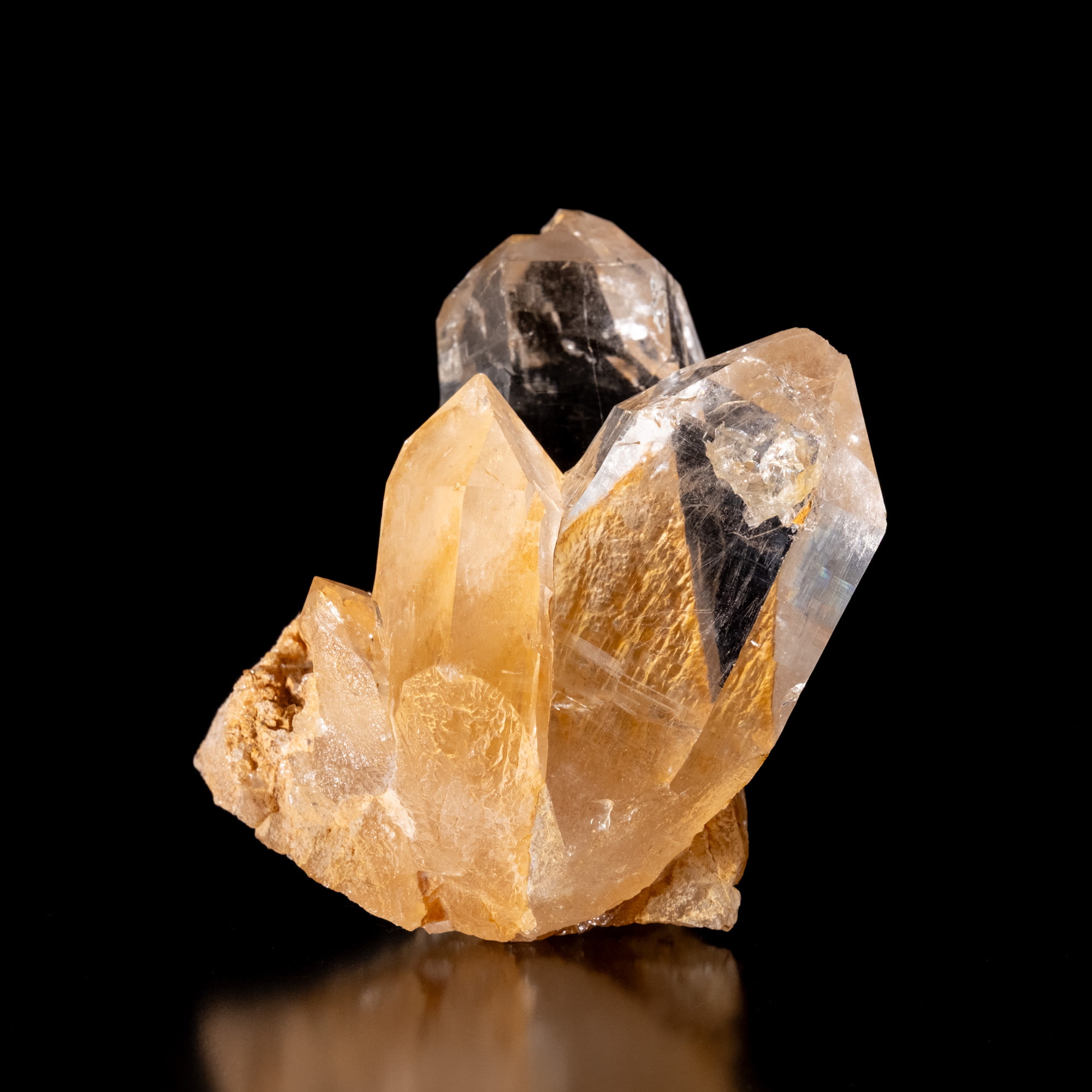 【一点物】 ヒマラヤ水晶原石 【 242.5g】透明度・褐色・タビー・バーコード・レインボー 2 - ヒマラヤで採れた美しい水晶です