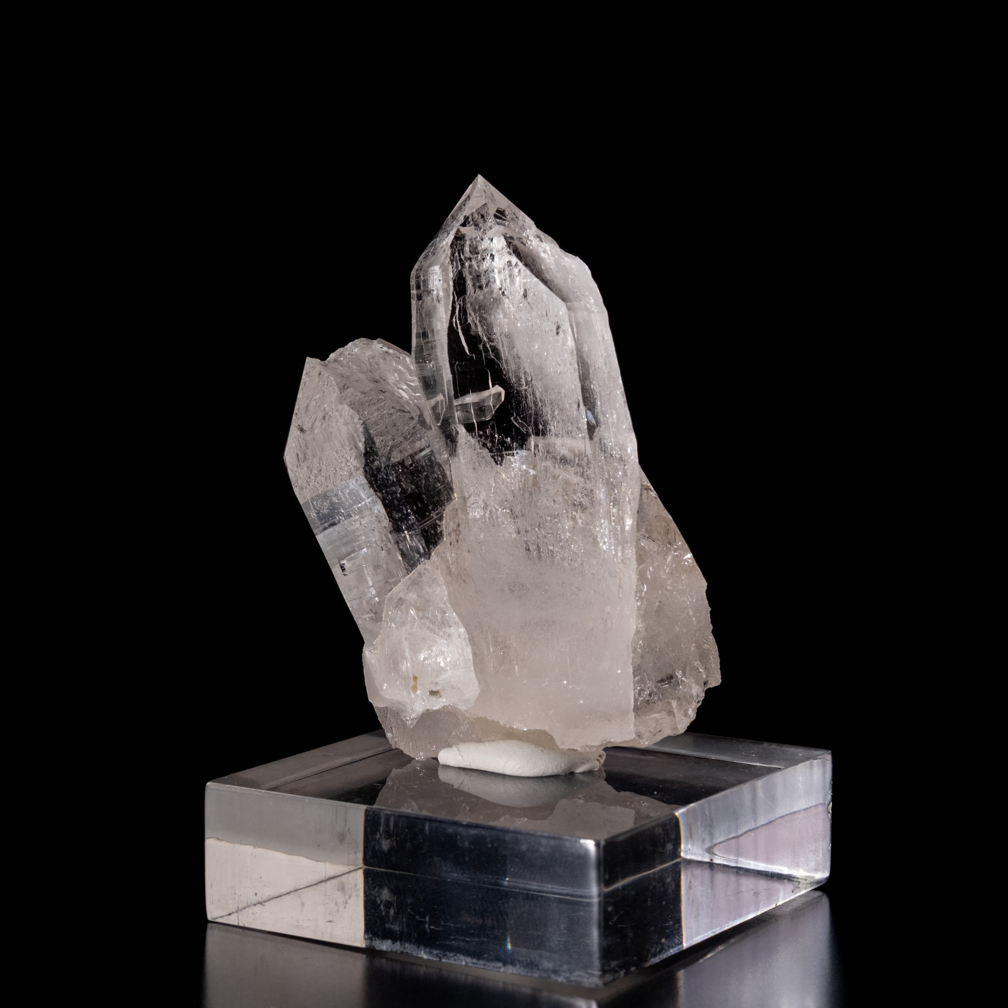 【一点物】 ヒマラヤ水晶原石 【 129.5g】透明度・貫入・セルフヒールド・バーコード 2 - ヒマラヤで採れた美しい水晶です