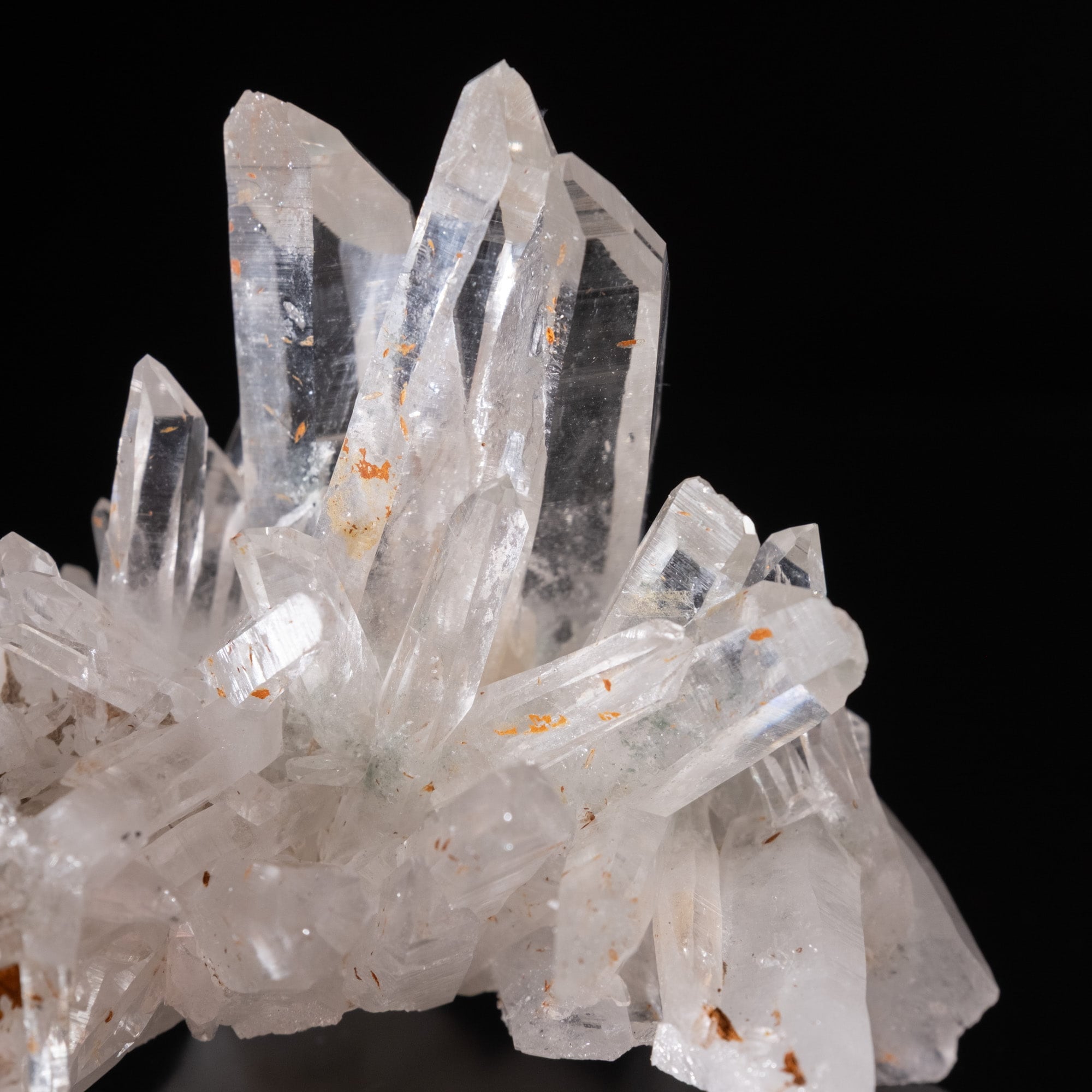 【一点物】 ヒマラヤ水晶原石 【 91g】透明度・クラスター・レシーバー・バーコード 6 - 拡大写真です。抜群の透明度です。