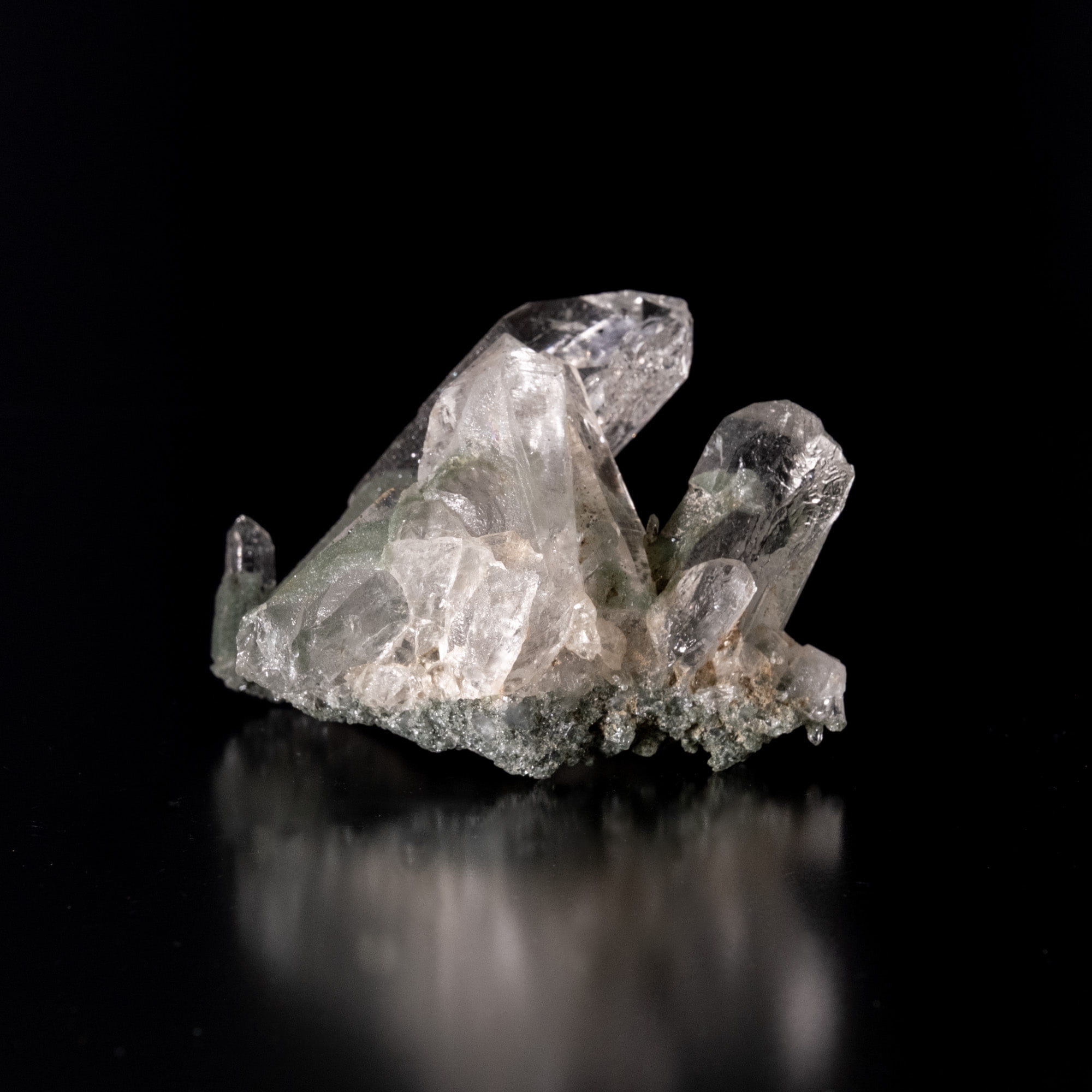 【一点物】 ヒマラヤ水晶原石 【 78.5g】透明度・ファントム・レシーバー・バーコード・レインボー 4 - 別角度からの写真です