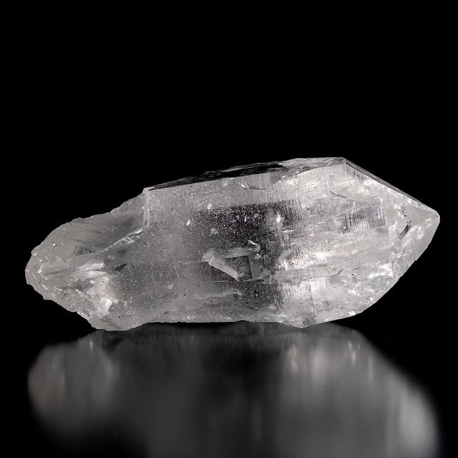 【一点物】 ヒマラヤ水晶原石 【221g】ルチル・クローライト・透明・バーコード・セルフヒールド 170 -