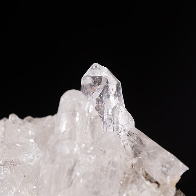 【一点物】 ヒマラヤ水晶原石 【221g】ルチル・クローライト・透明・バーコード・セルフヒールド 33 -