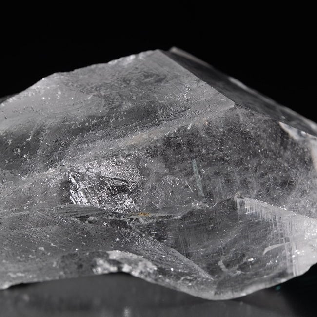 【一点物】 ヒマラヤ水晶原石 【221g】ルチル・クローライト・透明・バーコード・セルフヒールド 75 -