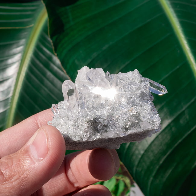 【一点物】 ヒマラヤ水晶原石 【221g】ルチル・クローライト・透明・バーコード・セルフヒールド 84 -