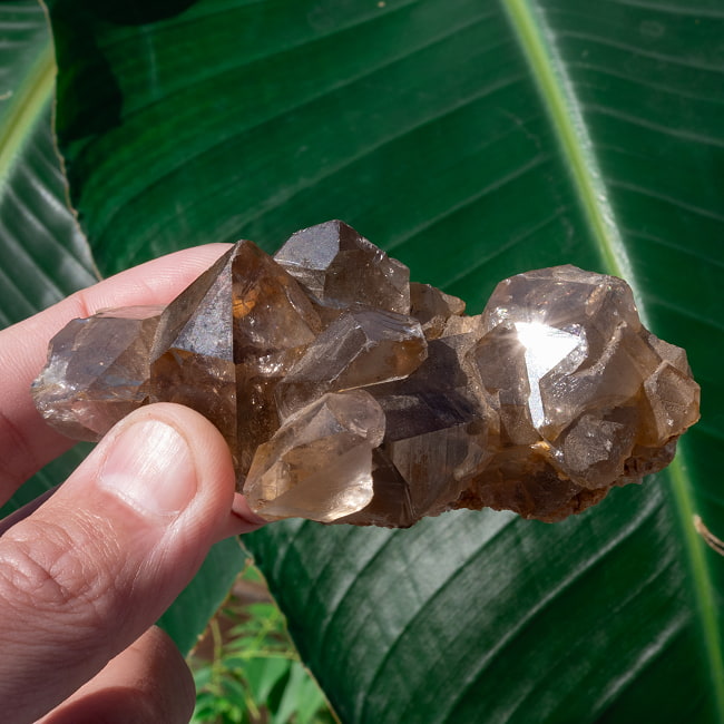 【一点物】 ヒマラヤ水晶原石 【221g】ルチル・クローライト・透明・バーコード・セルフヒールド 85 -