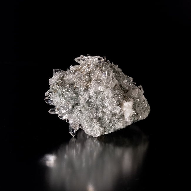 【一点物】 ヒマラヤ水晶原石 【221g】ルチル・クローライト・透明・バーコード・セルフヒールド 9 -