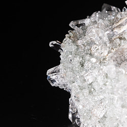 【一点物】 ヒマラヤ水晶原石 【92.5g】ルチル・クローライト・透明・クラスター - サブ5