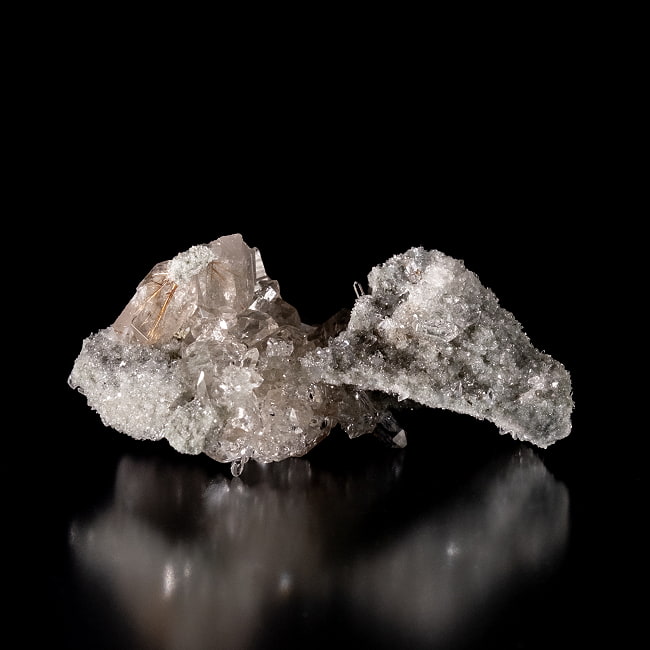 【一点物】 ヒマラヤ水晶原石 【75.5g】ルチル・クローライト・透明・クラスター 2 - ヒマラヤで採れた美しい水晶です