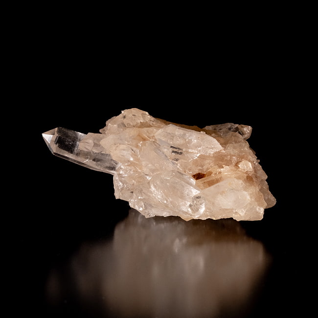 【一点物】 ヒマラヤ水晶原石 【112g】褐色・タビー・バーコード・レインボー 2 - ヒマラヤで採れた美しい水晶です