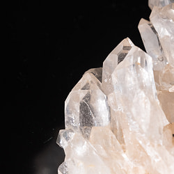 【一点物】 ヒマラヤ水晶原石 【112g】褐色・タビー・バーコード・レインボー - サブ5