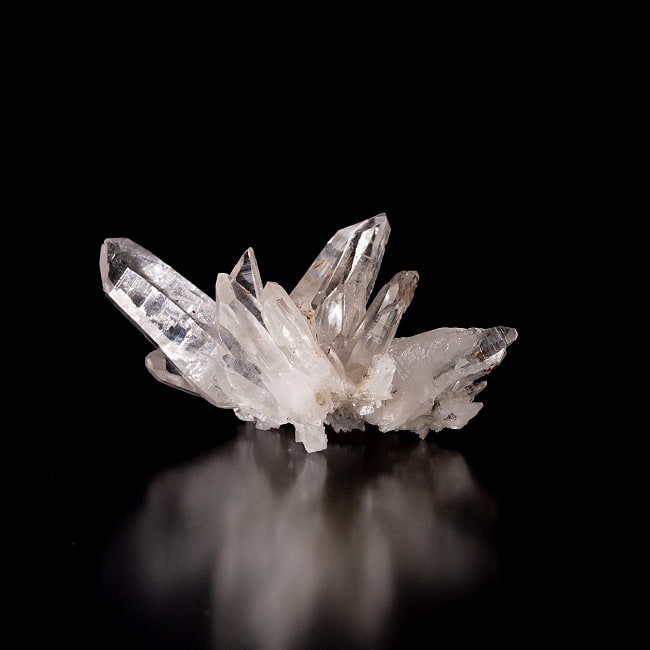 【一点物】 ヒマラヤ水晶原石 【75.5g】クラスター・カテドラル・バーコード 3 - 別角度からの写真です