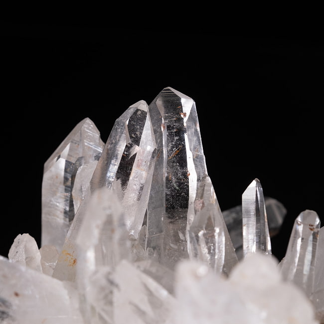 【一点物】 ヒマラヤ水晶原石 【75.5g】クラスター・カテドラル・バーコード 6 - 拡大写真です。