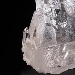 【一点物】 ヒマラヤ水晶原石 【55g】透明・貫入・セルフヒールド・バーコード・レインボー - サブ5