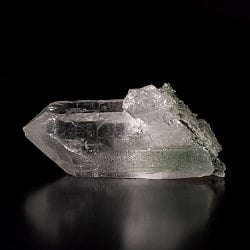 【一点物】 ヒマラヤ水晶原石 【97g】透明・クローライト・ファントム・バーコードの商品写真