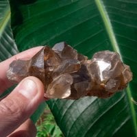 【一点物】 ヒマラヤ水晶原石 【142.5g】スモーキー・クラスター・バーコード