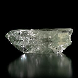 【一点物】 ヒマラヤ水晶原石 【220.5g】透明・クラック・ポイント・ファントム・バーコード・レインボー - サブ2
