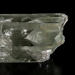 【一点物】 ヒマラヤ水晶原石 【220.5g】透明・クラック・ポイント・ファントム・バーコード・レインボー - サブ5