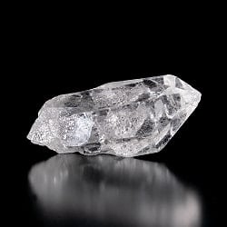 【一点物】 ヒマラヤ水晶原石 【119.5g】透明・セルフヒールド・バーコード - サブ3