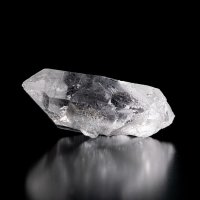 【一点物】 ヒマラヤ水晶原石 【119.5g】透明・セルフヒールド・バーコード