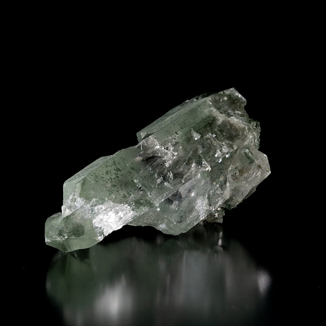 【一点物】 ヒマラヤ水晶原石 【247.5g】透明・クローライト・ファントム・セルフヒールド・ゲートウェイ・バーコード・レインボー 2 - 別角度からの写真です