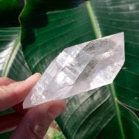 【一点物】 ヒマラヤ水晶原石 【167.5g】透明・ポイント・セルフヒールド・バーコード・タイムリンク