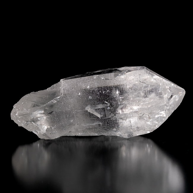 【一点物】 ヒマラヤ水晶原石 【269g】透明・クラック・ゲートウェイ・セルフヒールド・バーコード・レインボー 2 - ヒマラヤで採れた美しい水晶です