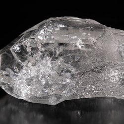 【一点物】 ヒマラヤ水晶原石 【269g】透明・クラック・ゲートウェイ・セルフヒールド・バーコード・レインボー - サブ5