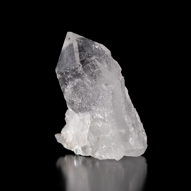 【一点物】 ヒマラヤ水晶原石 【284.5g】透明・クローライト・ゲートウェイ・セルフヒールド・バーコード・レインボー 3 - 別角度からの写真です