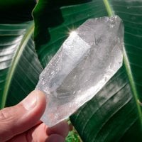 【一点物】 ヒマラヤ水晶原石 【246.5g】透明・クローライト・ファントム・セルフヒールド・バーコード・レインボー