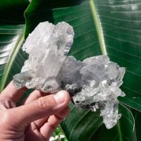 【一点物】 ヒマラヤ水晶原石 【499g】透明・クラスター・クローライト・ガーデン・ダブルポイント・セルフヒールド・バーコード
