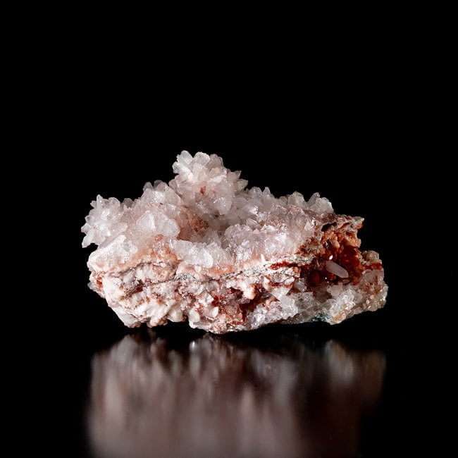 【一点物】 レッドアポフィライト原石 【76g】稀少石インド産・クラスター 3 - 別角度からの写真です