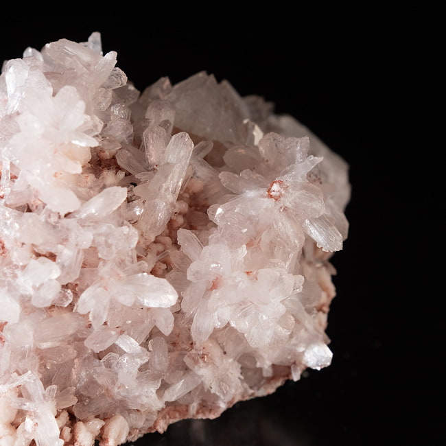 【一点物】 レッドアポフィライト原石 【76g】稀少石インド産・クラスター 5 - 拡大写真です。