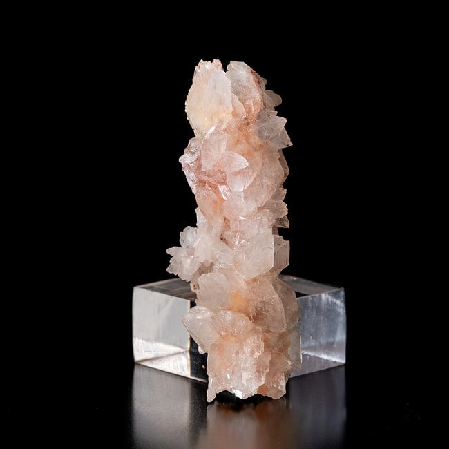 【一点物】 レッドアポフィライト原石 【23.5g】稀少石インド産・クラスター 3 - 別角度からの写真です