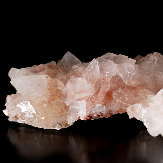 【一点物】 レッドアポフィライト原石 【23.5g】稀少石インド産・クラスター 4 - 拡大写真です。