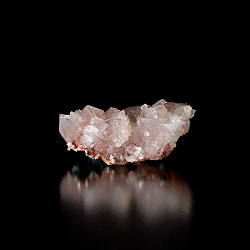 【一点物】 レッドアポフィライト原石 【18g】稀少石インド産・クラスター - サブ3