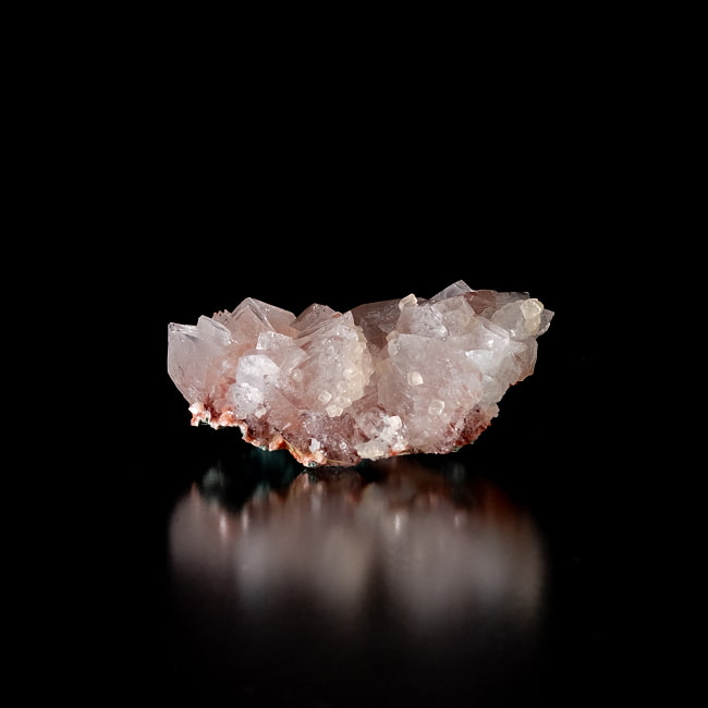 【一点物】 レッドアポフィライト原石 【18g】稀少石インド産・クラスター 3 - 別角度からの写真です