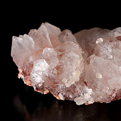 【一点物】 レッドアポフィライト原石 【18g】稀少石インド産・クラスター - サブ4