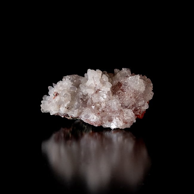 【一点物】 レッドアポフィライト原石 【38.5g】稀少石インド産・クラスター 3 - 別角度からの写真です