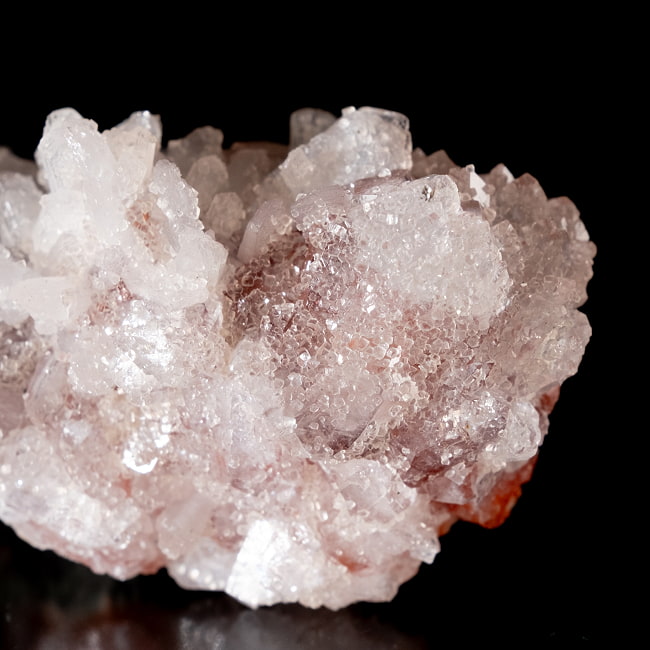 【一点物】 レッドアポフィライト原石 【38.5g】稀少石インド産・クラスター 4 - 拡大写真です。