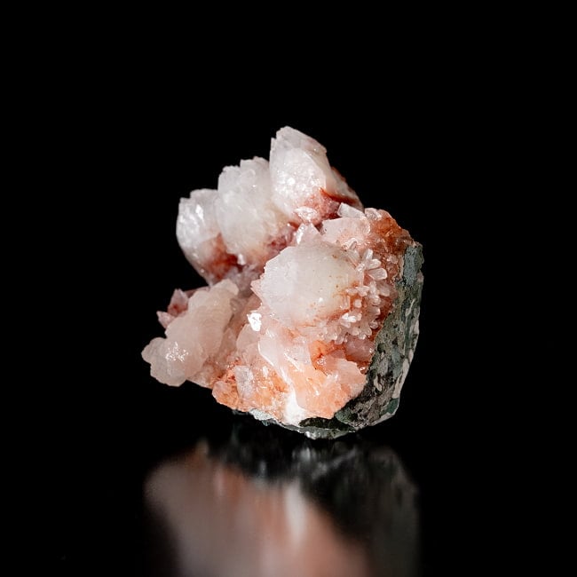 【一点物】 レッドアポフィライト原石 【145.5g】稀少石インド産・クラスター 3 - 別角度からの写真です