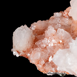 【一点物】 レッドアポフィライト原石 【145.5g】稀少石インド産・クラスター - サブ5