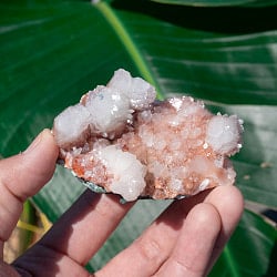 【一点物】 レッドアポフィライト原石 【145.5g】稀少石インド産・クラスター